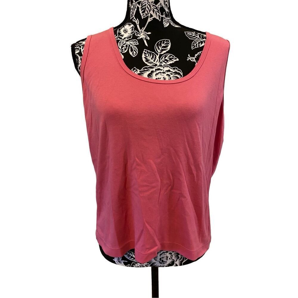 Patchington Basic Wide Strap Tank Top Summer Beach Vacation Coastal